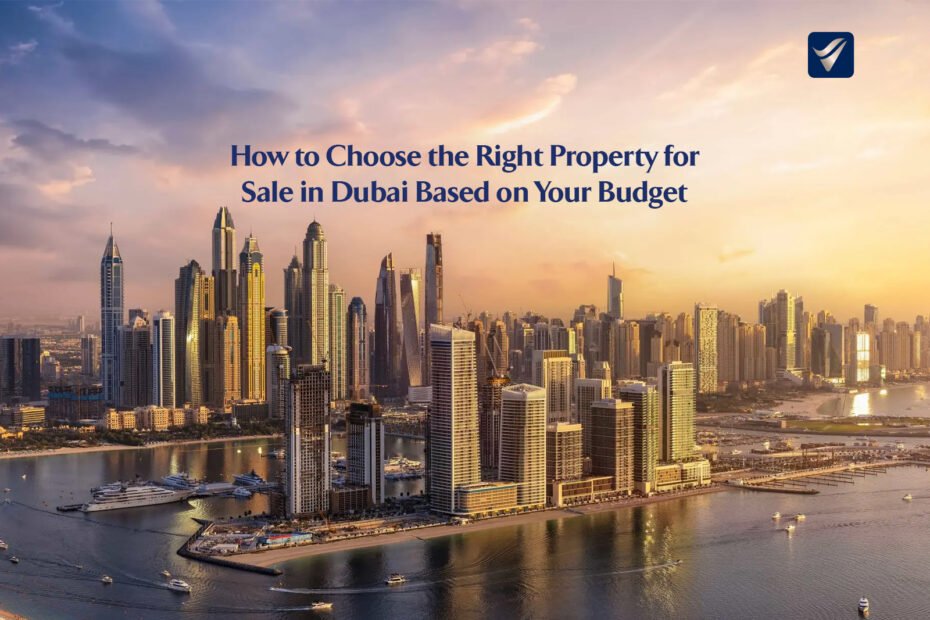 choose the right property for sale in dubai